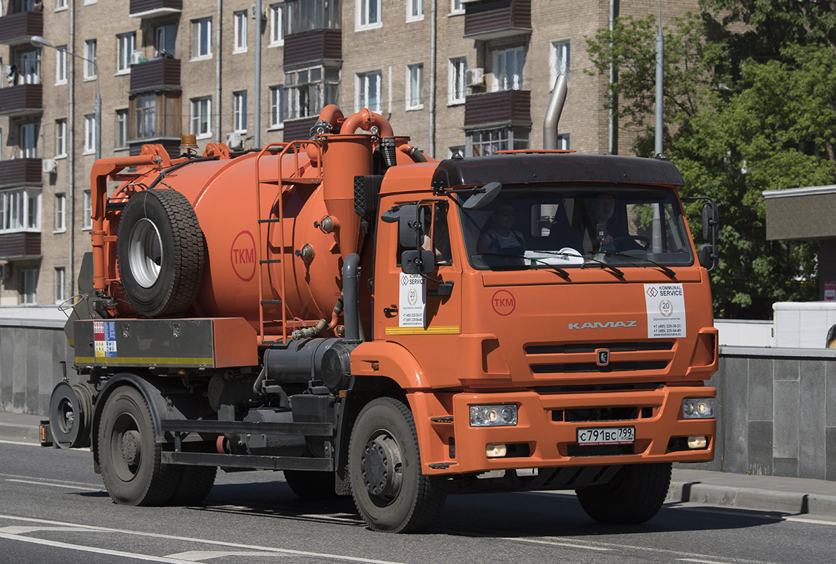 Москва, № С 791 ВС 799 — КамАЗ-53605-L4(19)