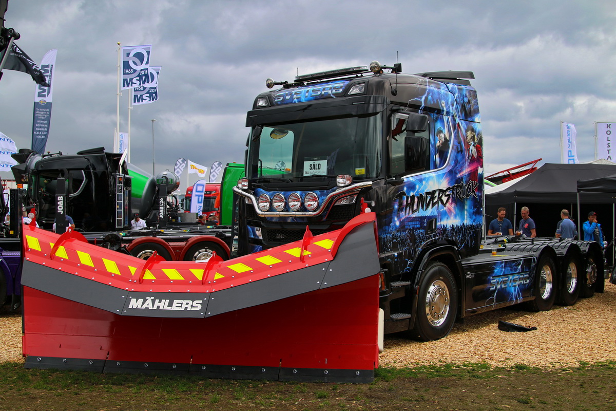 Швеция, № (SE) U/N 0008 — Scania ('2016) R-Series (общ. м); Швеция — Автомобили без номеров; Швеция — Nordic Trophy 2018