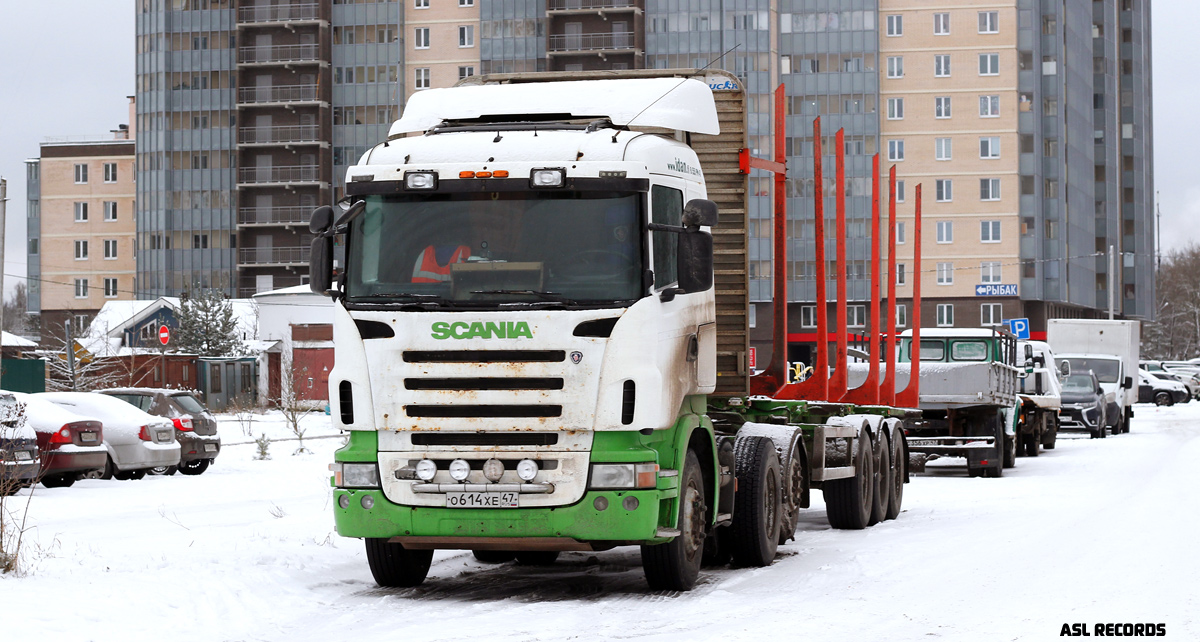 Ленинградская область, № О 614 ХЕ 47 — Scania ('2004) R420
