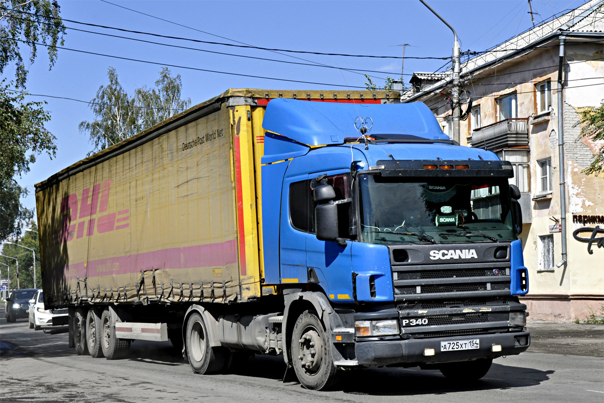 Новосибирская область, № А 725 ХТ 154 — Scania ('2004) P340