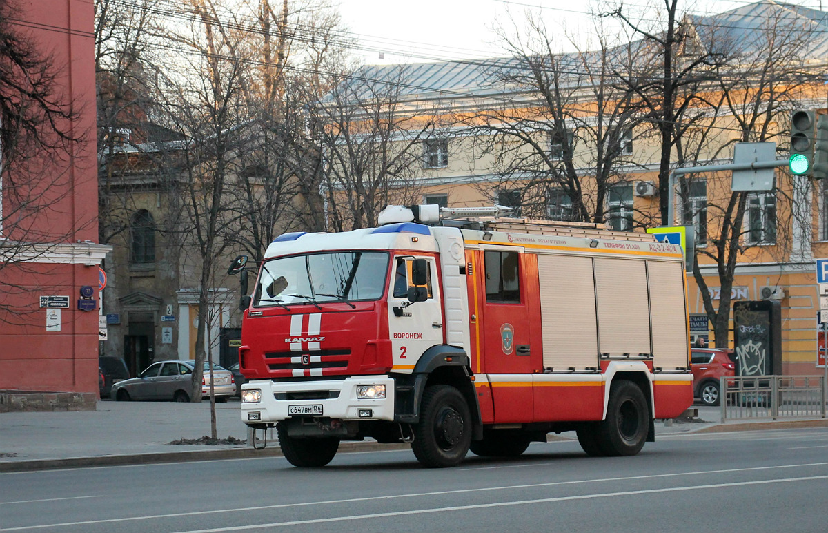 Воронежская область, № С 647 ВМ 136 — КамАЗ-5387-RR(76) [538705]