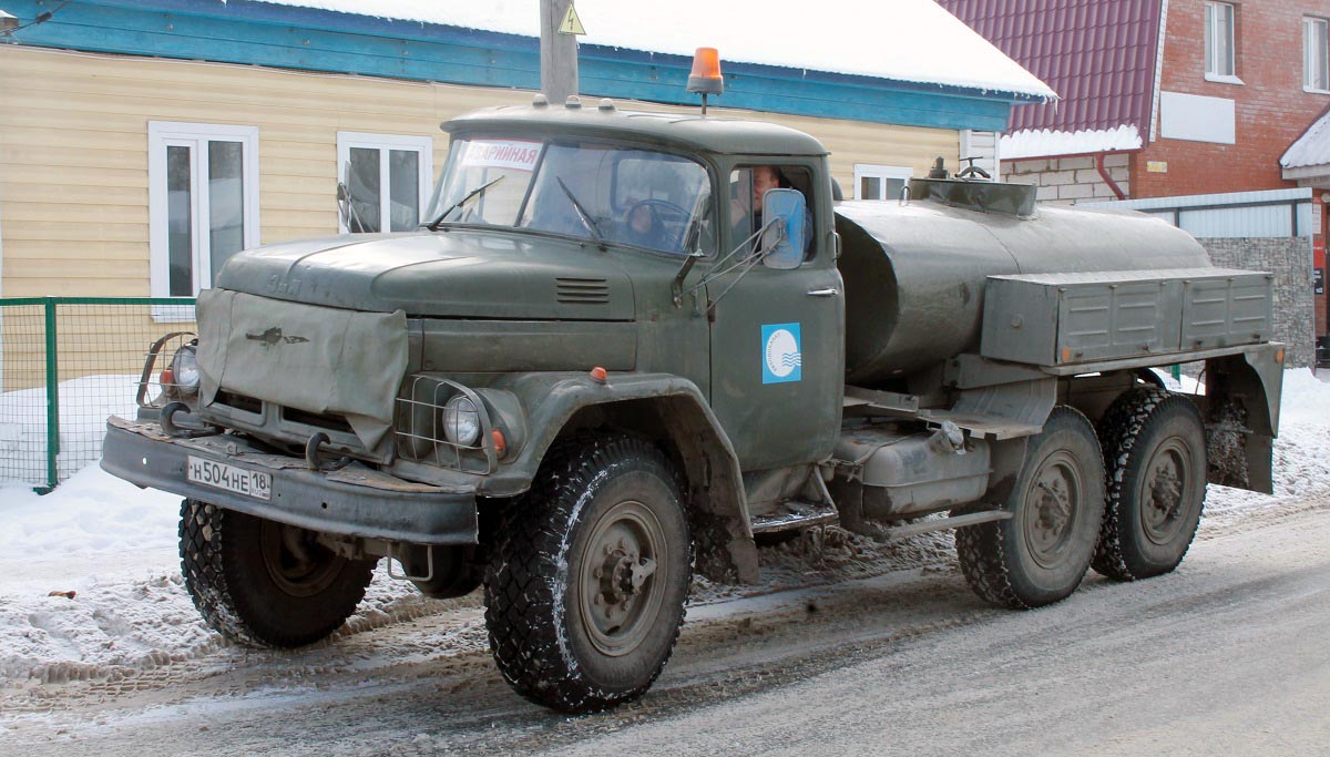 Удмуртия, № Н 504 НЕ 18 — ЗИЛ-131 (общая модель)