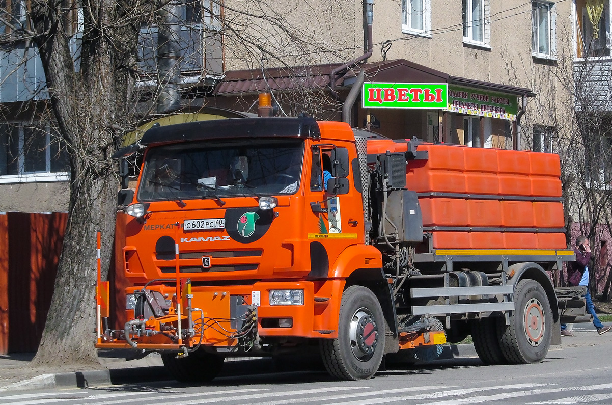 Калужская область, № О 602 РС 40 — КамАЗ-53605-A5(48)