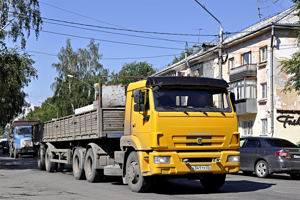 Алтайский край, № Н 341 ТУ 22 — КамАЗ-65116-N3(78)