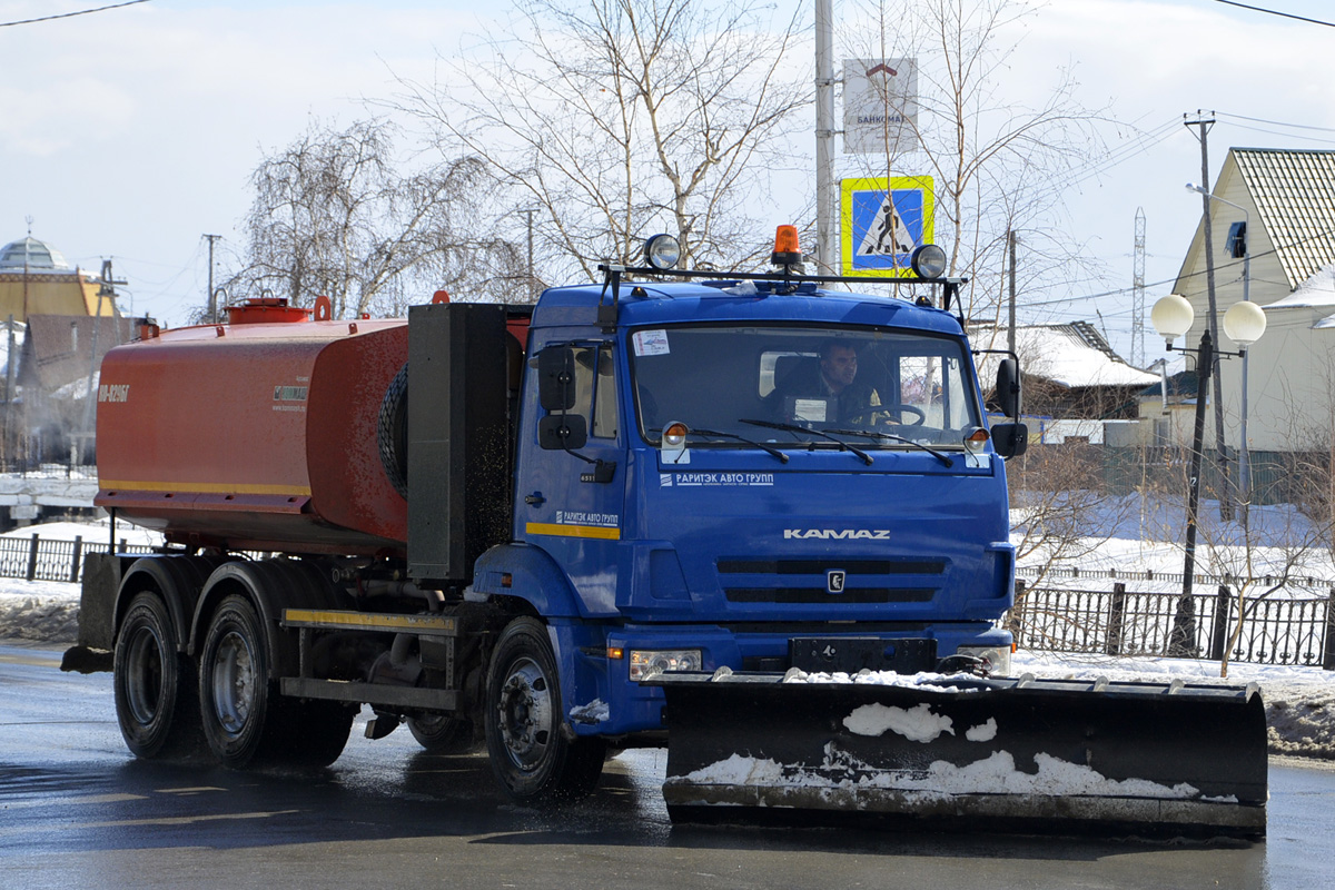 Саха (Якутия), № К 728 МЕ 14 — КамАЗ-65115-37