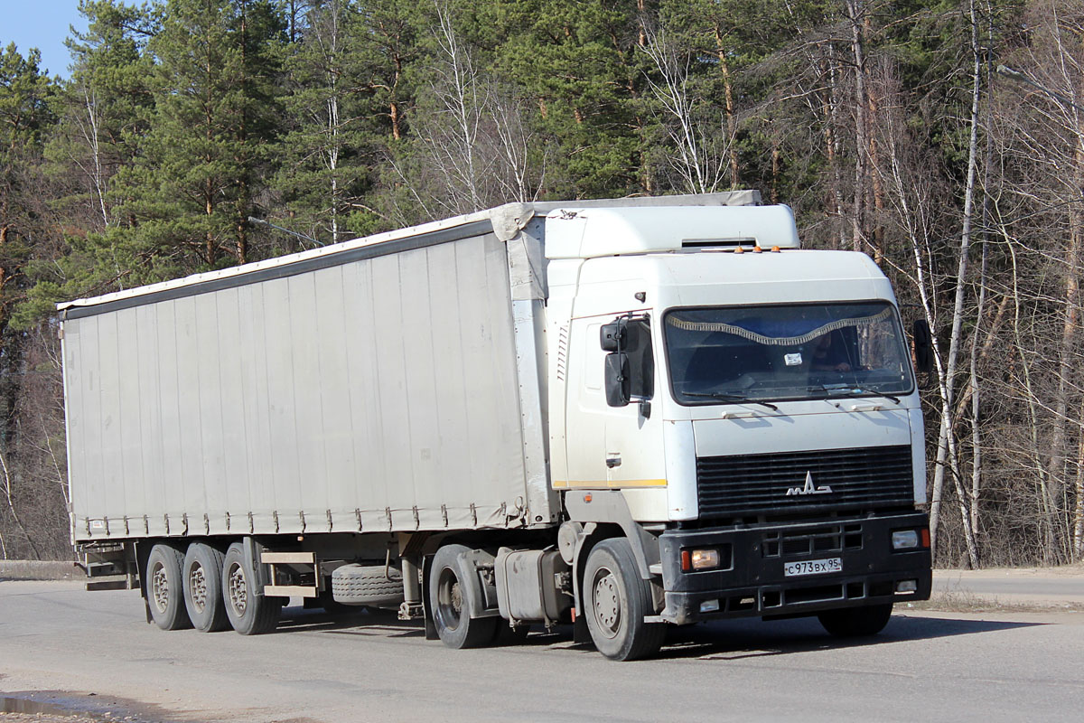 Чечня, № С 973 ВХ 95 — МАЗ-5440A5