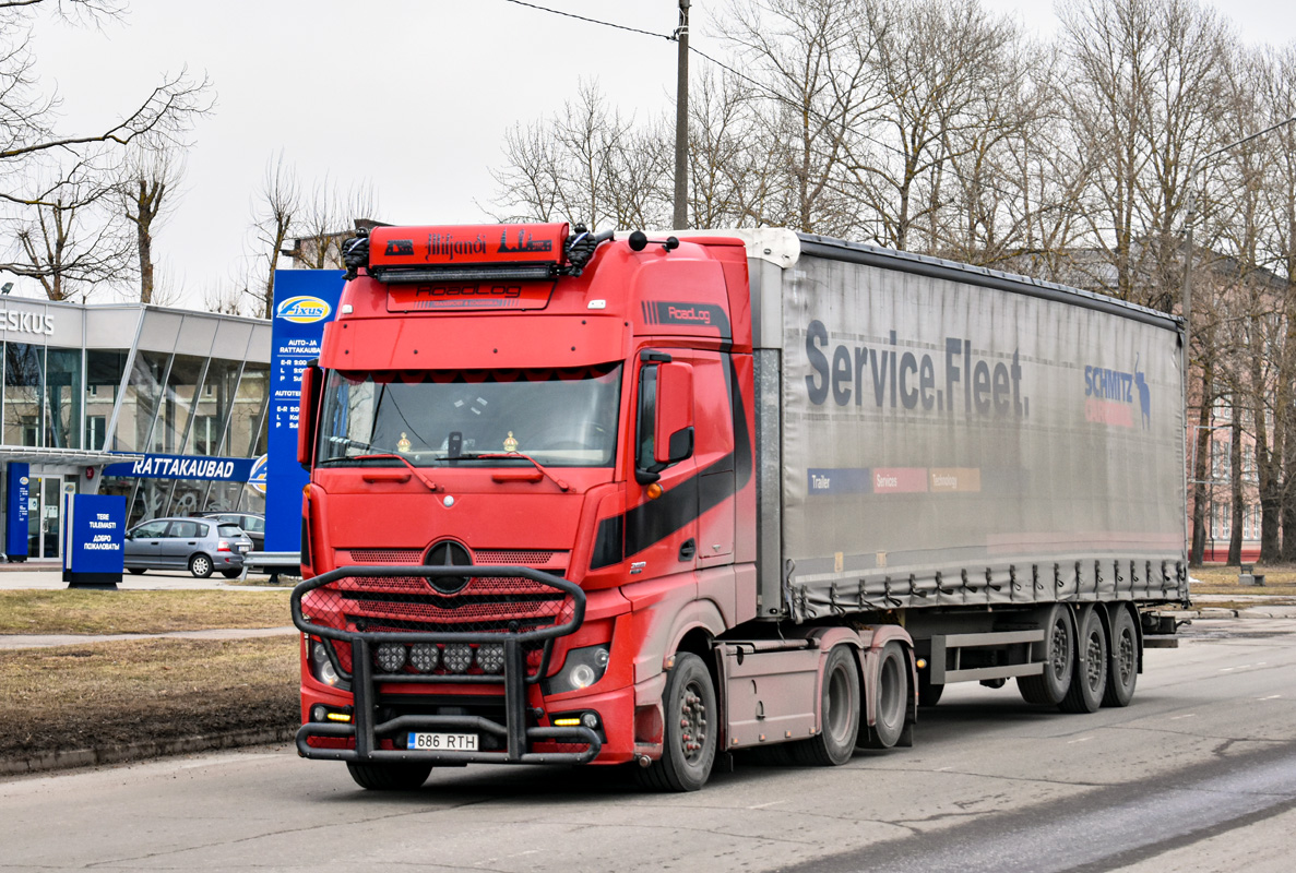 Эстония, № 686 RTH — Mercedes-Benz Actros ('2011) 2651