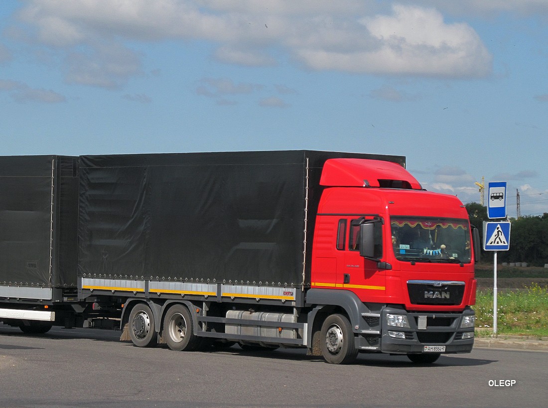 Минск, № АН 8564-7 — MAN TGS 26.400