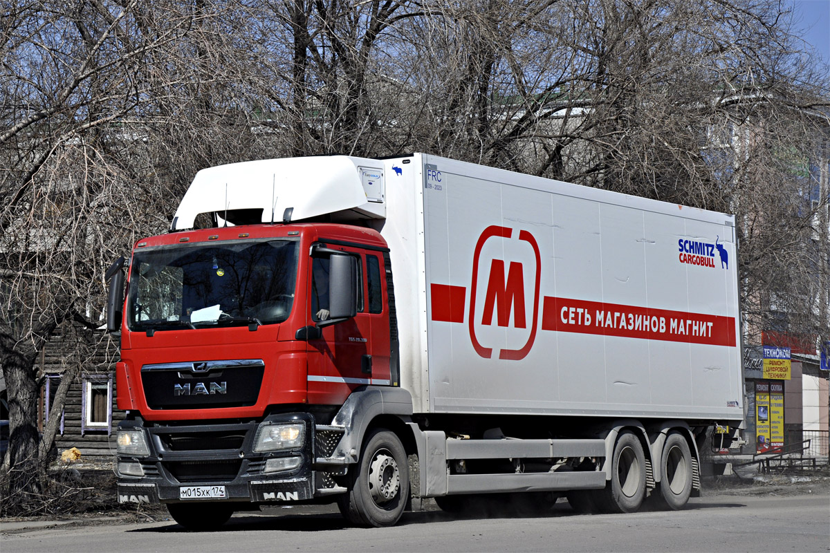 Челябинская область, № М 015 ХК 174 — MAN TGS 28.360