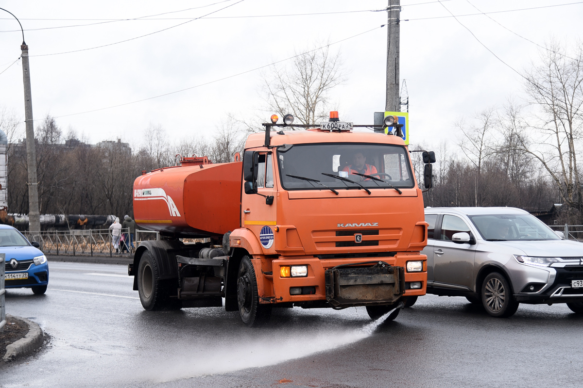 Архангельская область, № К 600 РА 29 — КамАЗ-43253-H3(99)