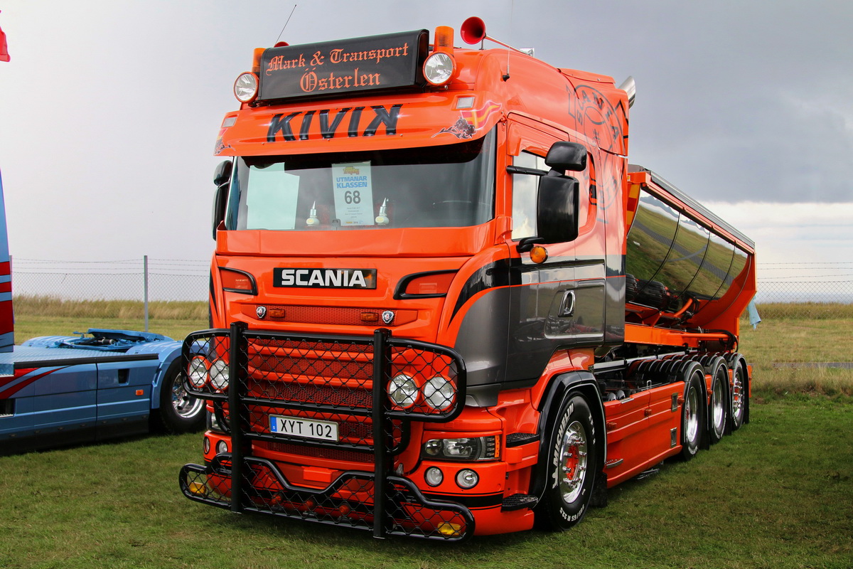 Швеция, № XYT 102 — Scania ('2013) R580; Швеция — Nordic Trophy 2018