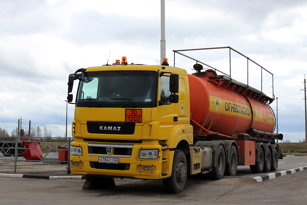 Рязанская область, № Н 784 СТ 62 — КамАЗ-65206-S5(87)