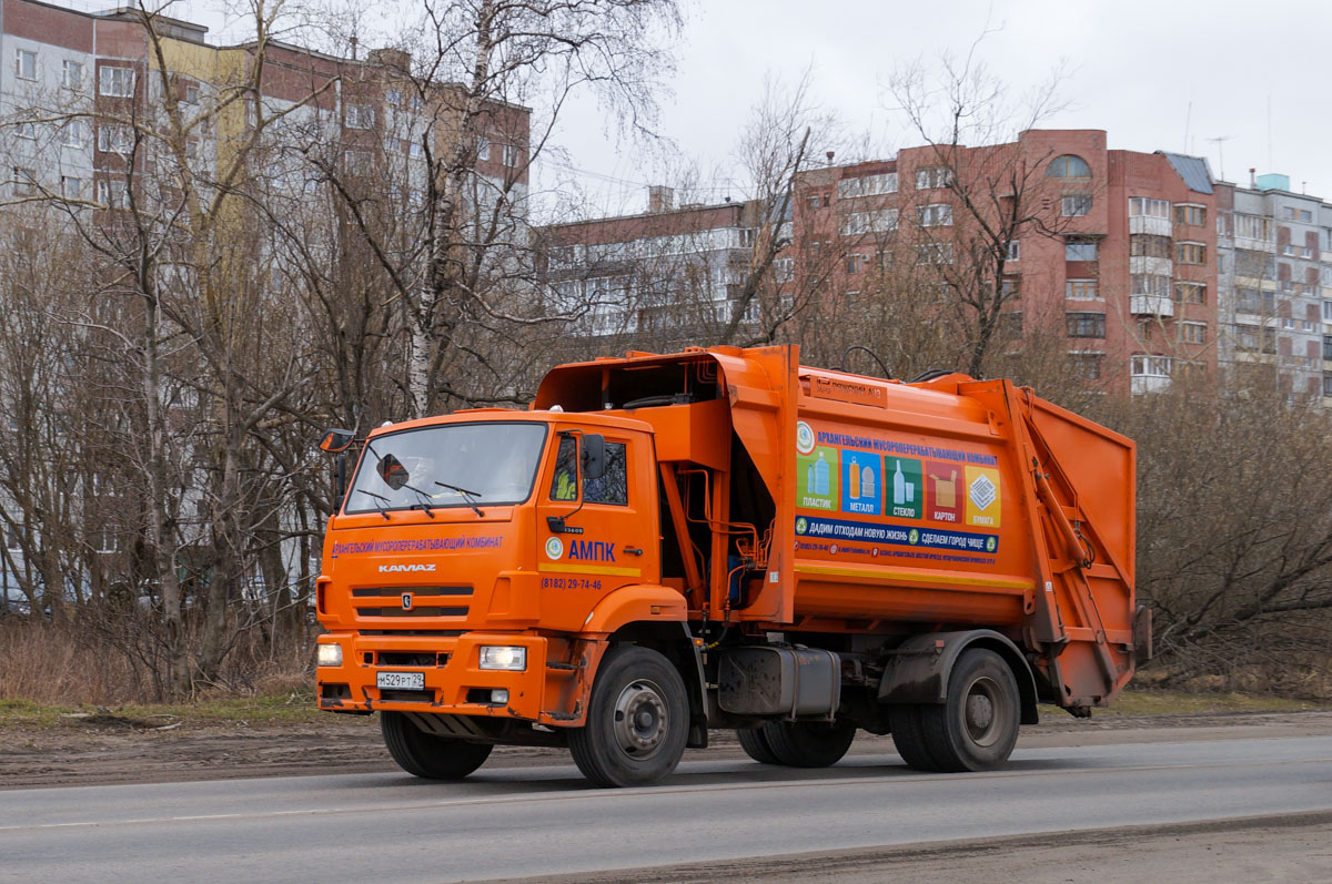 Архангельская область, № М 529 РТ 29 — КамАЗ-53605-A5(48)
