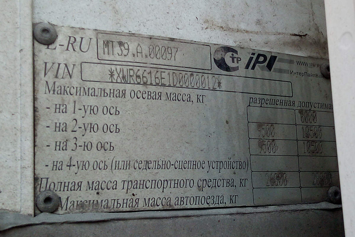 Московская область, № Е 557 ЕК 750 — MAN TGS 28.360