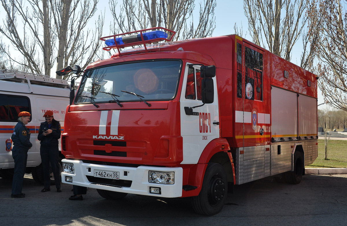 Омская область, № Т 462 КН 55 — КамАЗ-4308-C4(25)