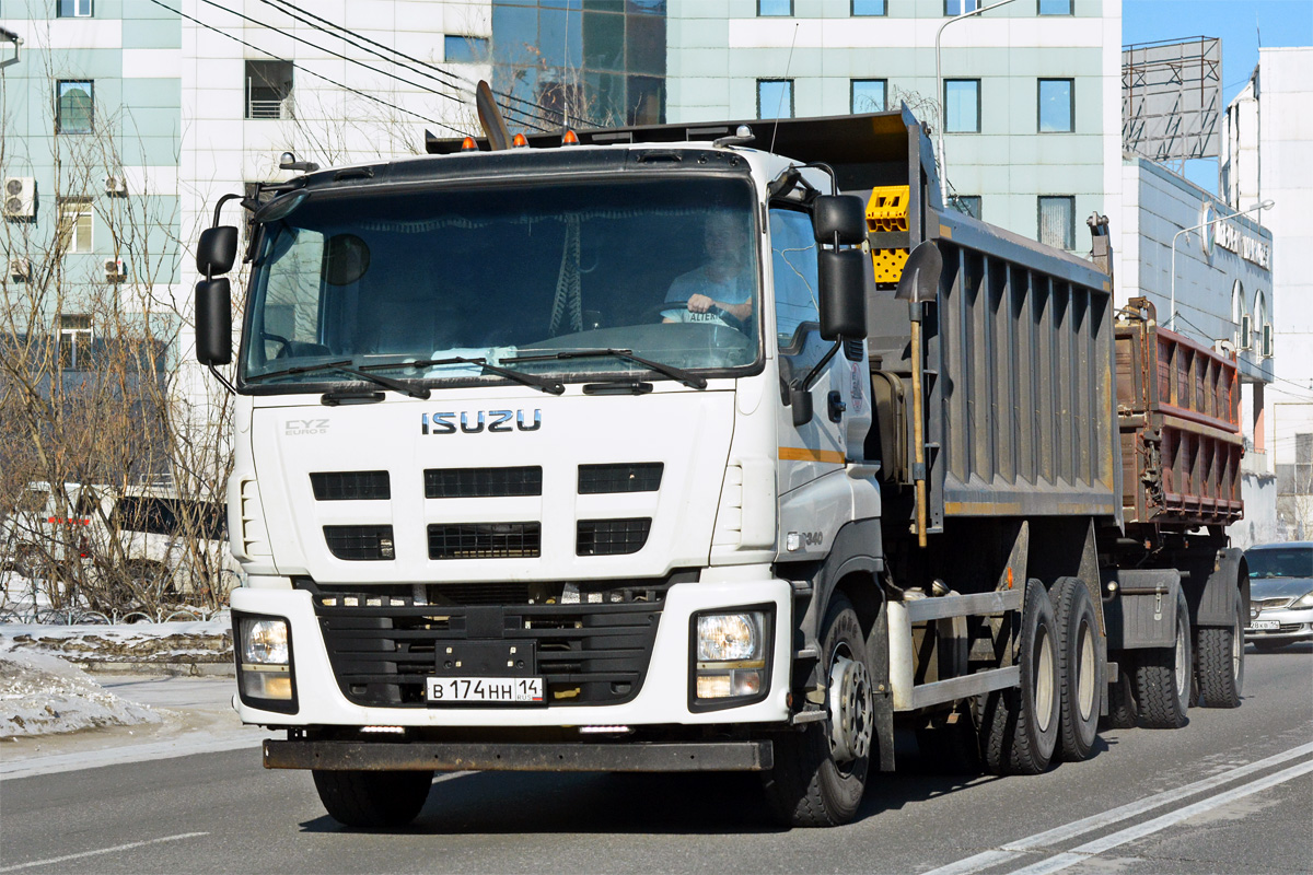 Саха (Якутия), № В 174 НН 14 — Isuzu Giga CYZ