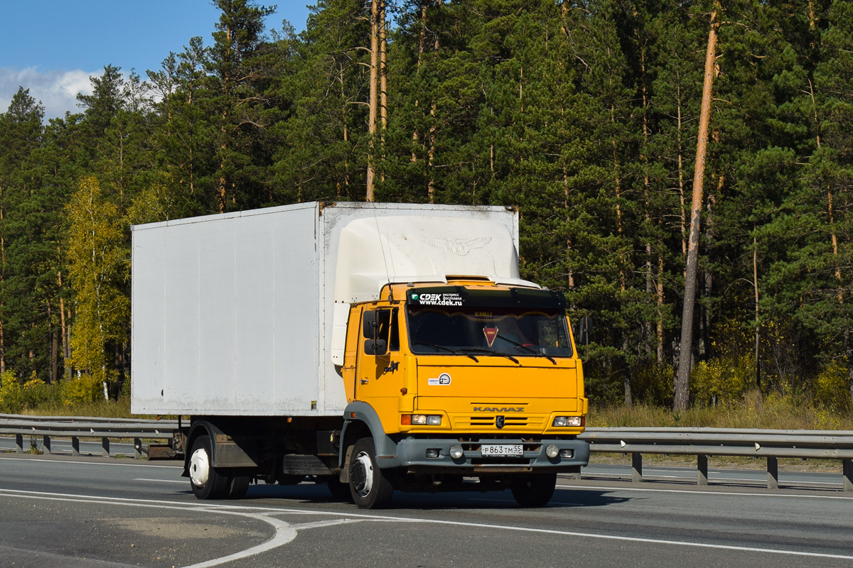 Новосибирская область, № Р 863 ТМ 55 — КамАЗ-4308-H3(99)