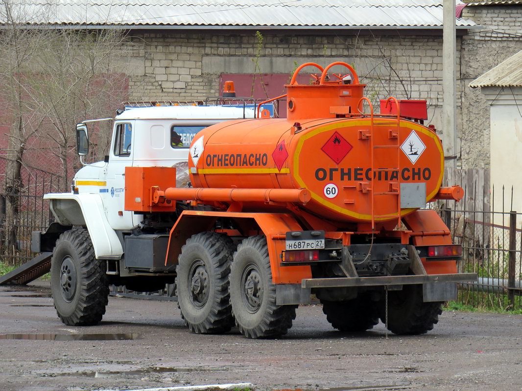 Хабаровский край, № Н 687 РС 27 — Урал-4320-41