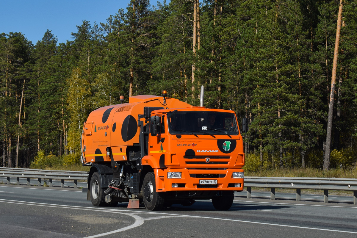 Алтайский край, № А 978 ЕМ 122 — КамАЗ-53605-A5(48)