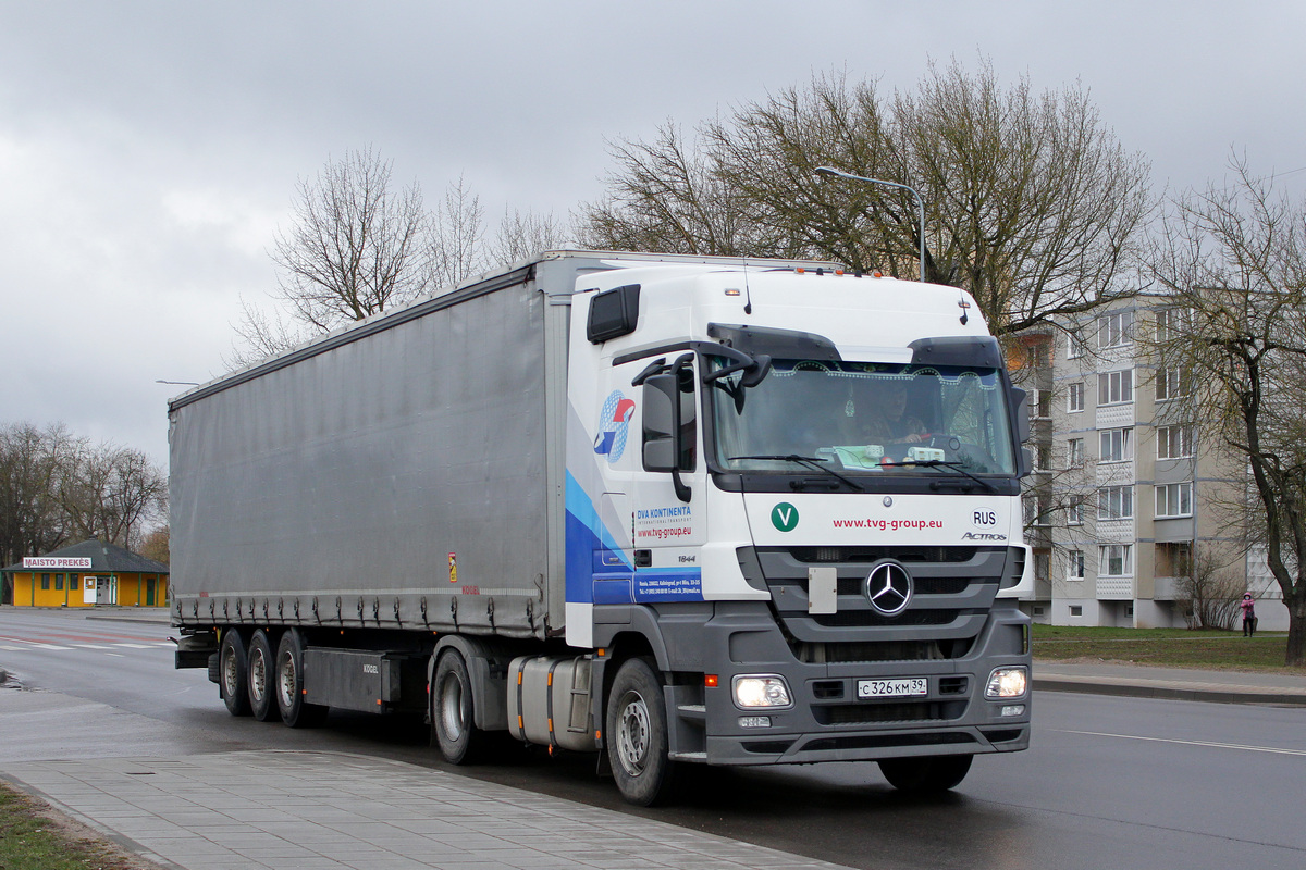 Калининградская область, № С 326 КМ 39 — Mercedes-Benz Actros '09 1844 [Z9M]