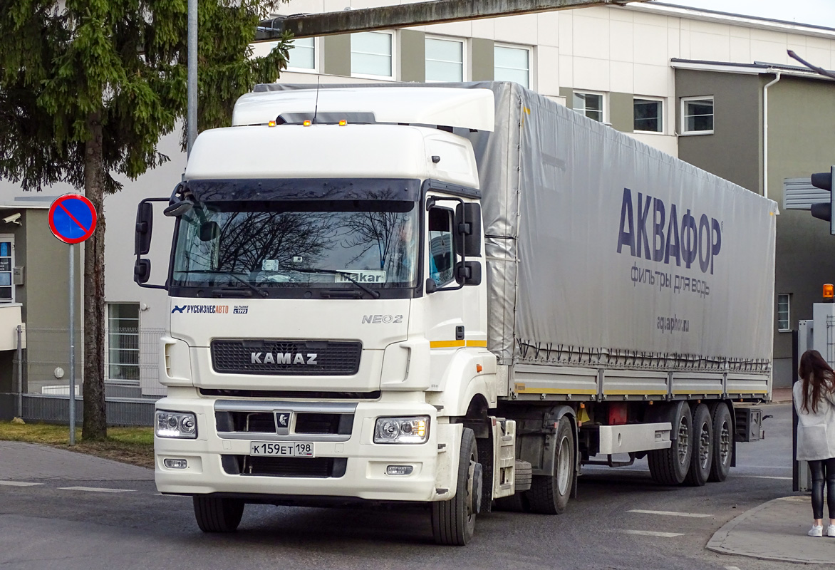 Санкт-Петербург, № К 159 ЕТ 198 — КамАЗ-5490-S5(87)