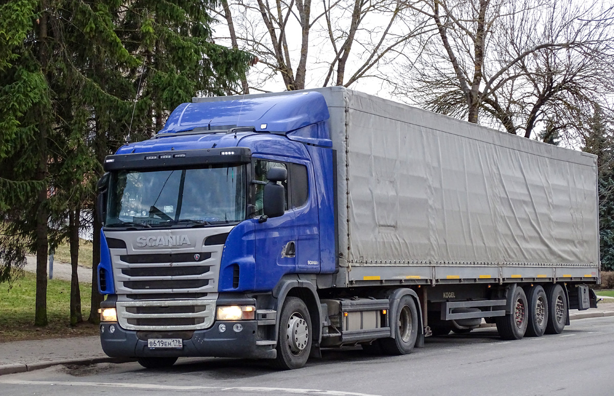 Санкт-Петербург, № В 619 ЕН 178 — Scania ('2009-2011, общая модель)