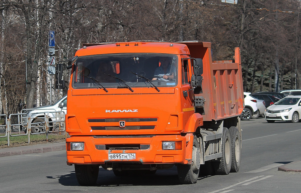 Челябинская область, № В 895 ТН 174 — КамАЗ-65115-L4(19)