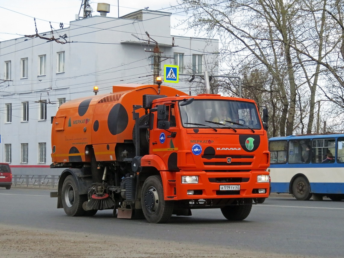 Кировская область, № А 119 ТУ 43 — КамАЗ-53605-A5(48)