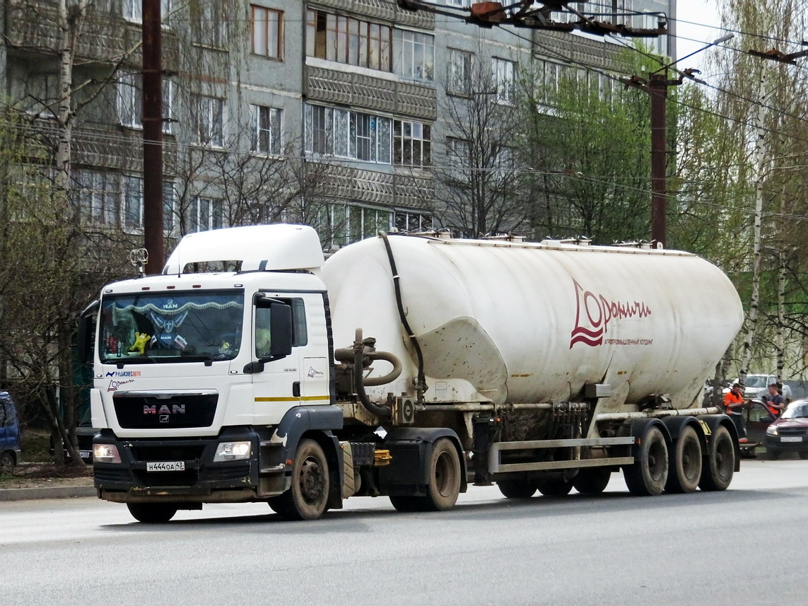 Кировская область, № Н 444 ОА 43 — MAN TGS 19.360