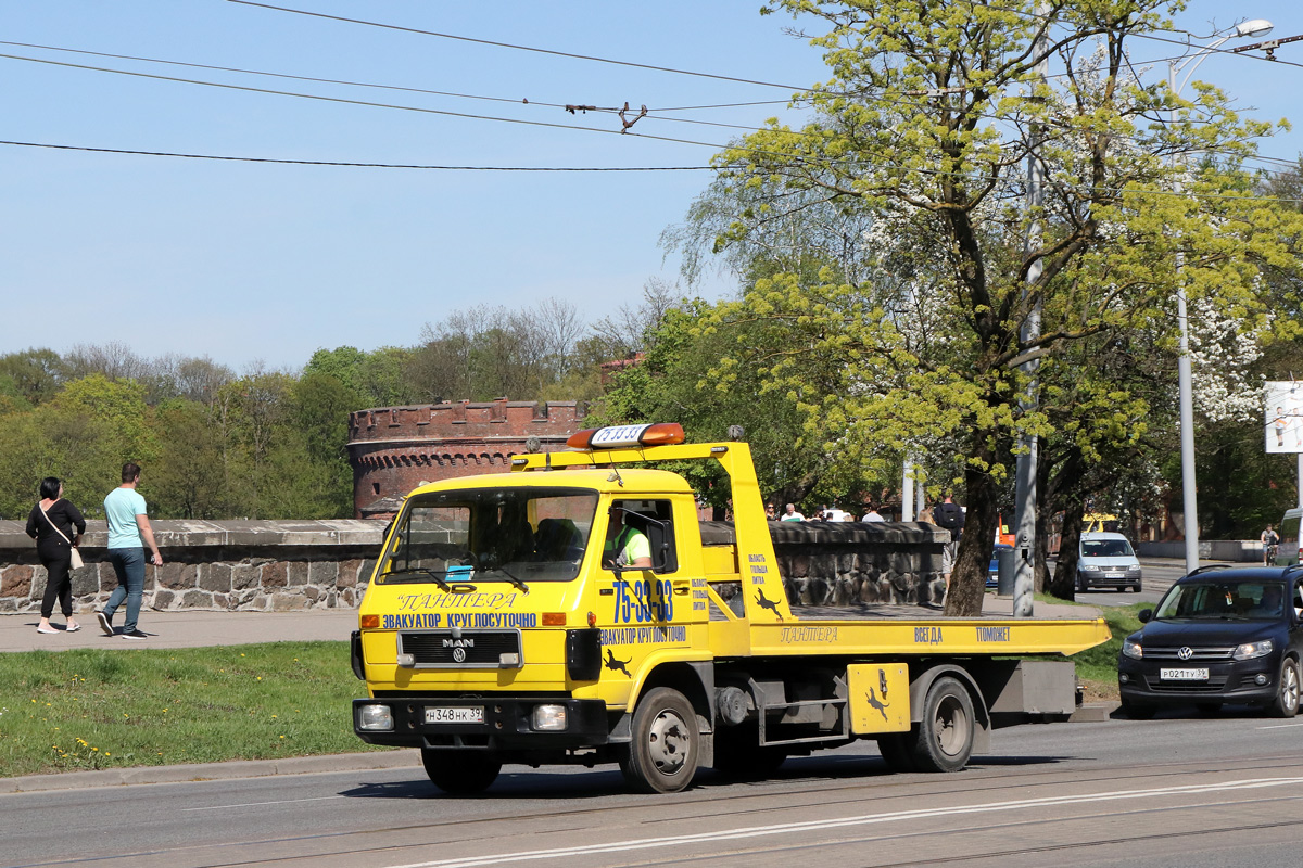 Калининградская область, № Н 348 НК 39 — VW-MAN G90