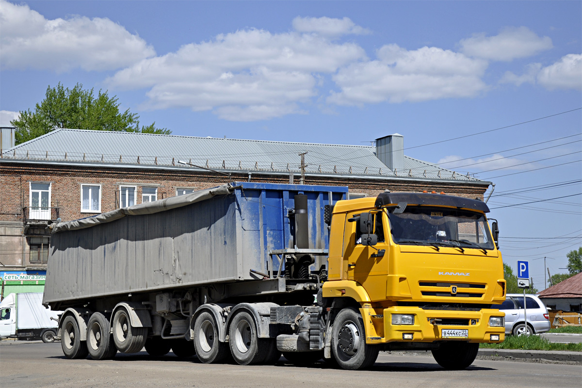 Алтайский край, № В 444 КС 22 — КамАЗ-65116-A4(23)
