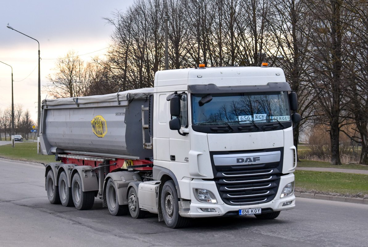 Эстония, № 656 KGY — DAF XF Euro6 FTP