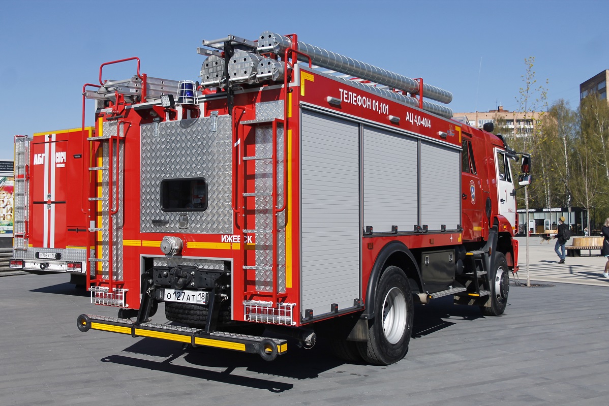 Удмуртия, № О 127 АТ 18 — КамАЗ-43265-D5(66)