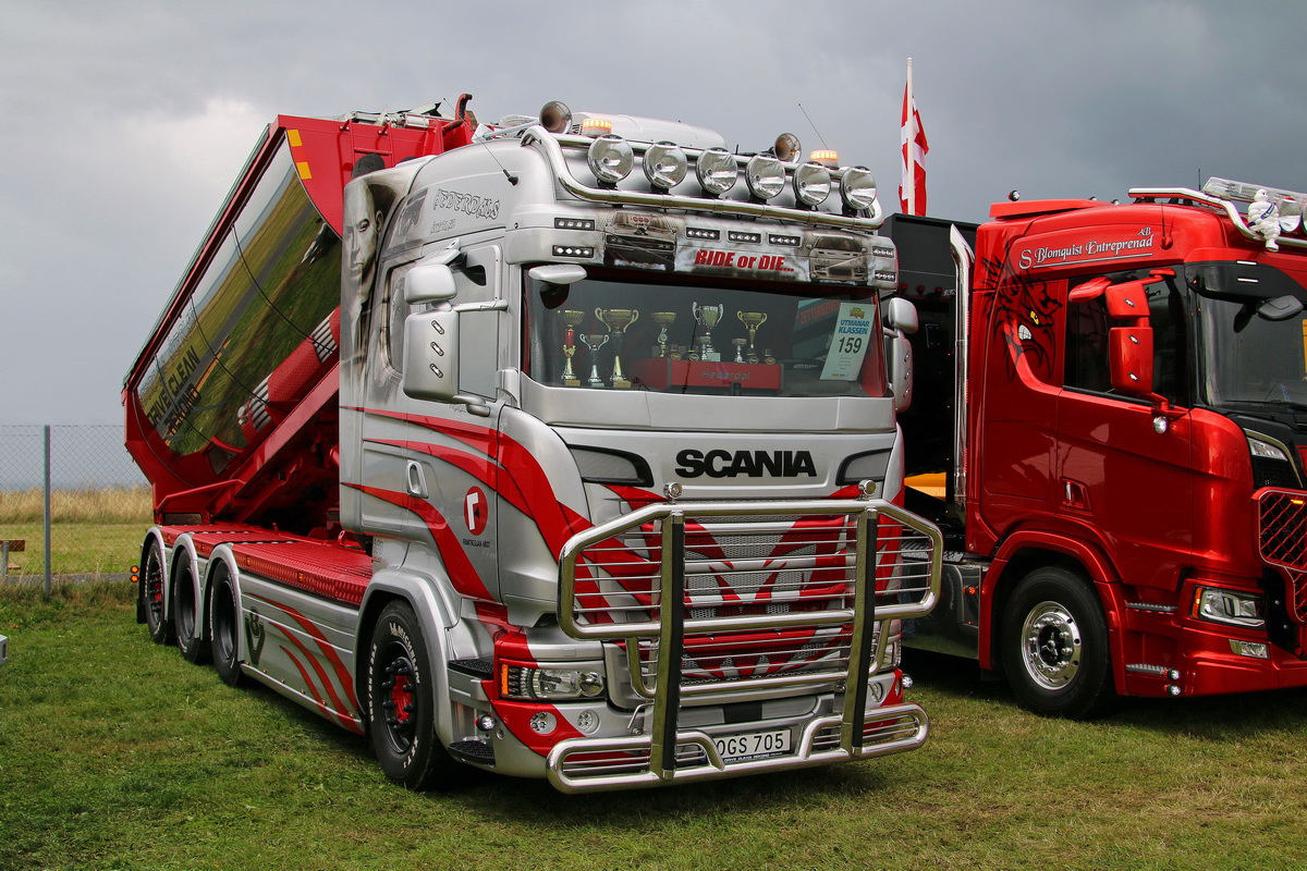 Швеция, № OGS 705 — Scania ('2013) R730; Швеция — Nordic Trophy 2018
