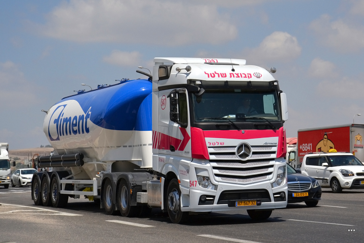 Израиль, № 547 — Mercedes-Benz Actros ('2011) 2645