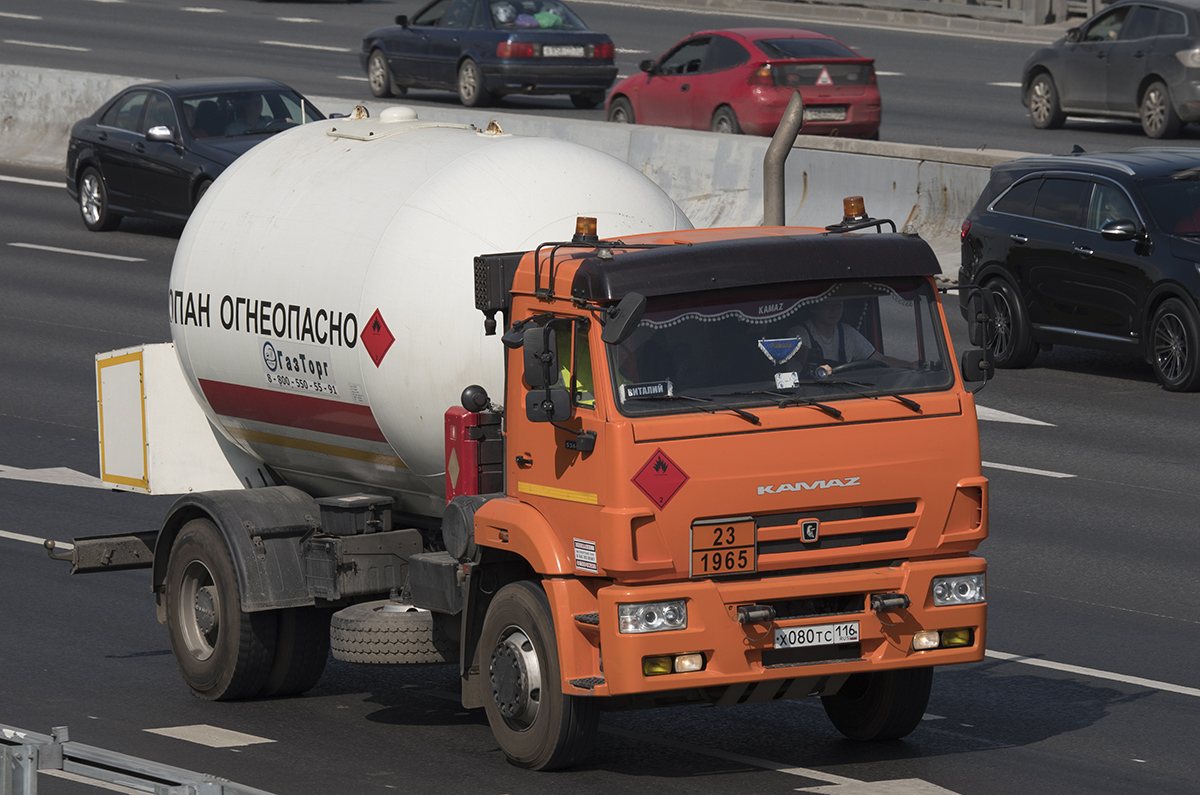 Москва, № Х 080 ТС 116 — КамАЗ-53605-L4(19)