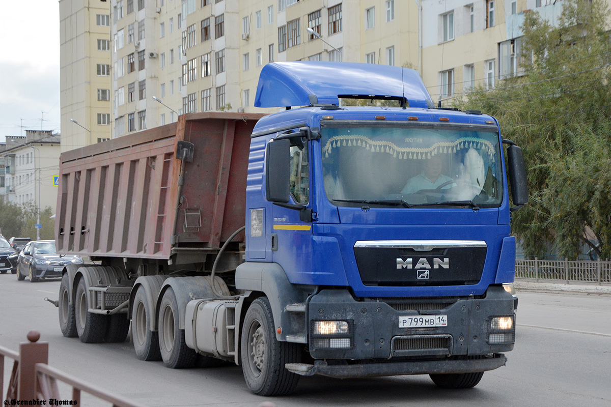 Саха (Якутия), № Р 799 МВ 14 — MAN TGS 33.440