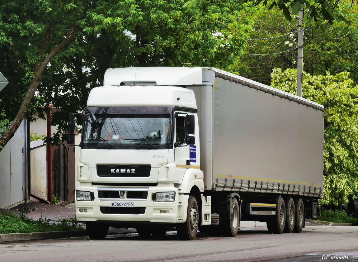Краснодарский край, № Е 560 ХС 123 — КамАЗ-5490-S5(87)