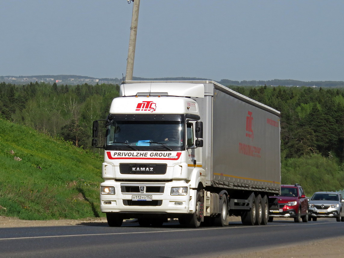 Нижегородская область, № Х 112 УО 152 — КамАЗ-5490-S5(87)