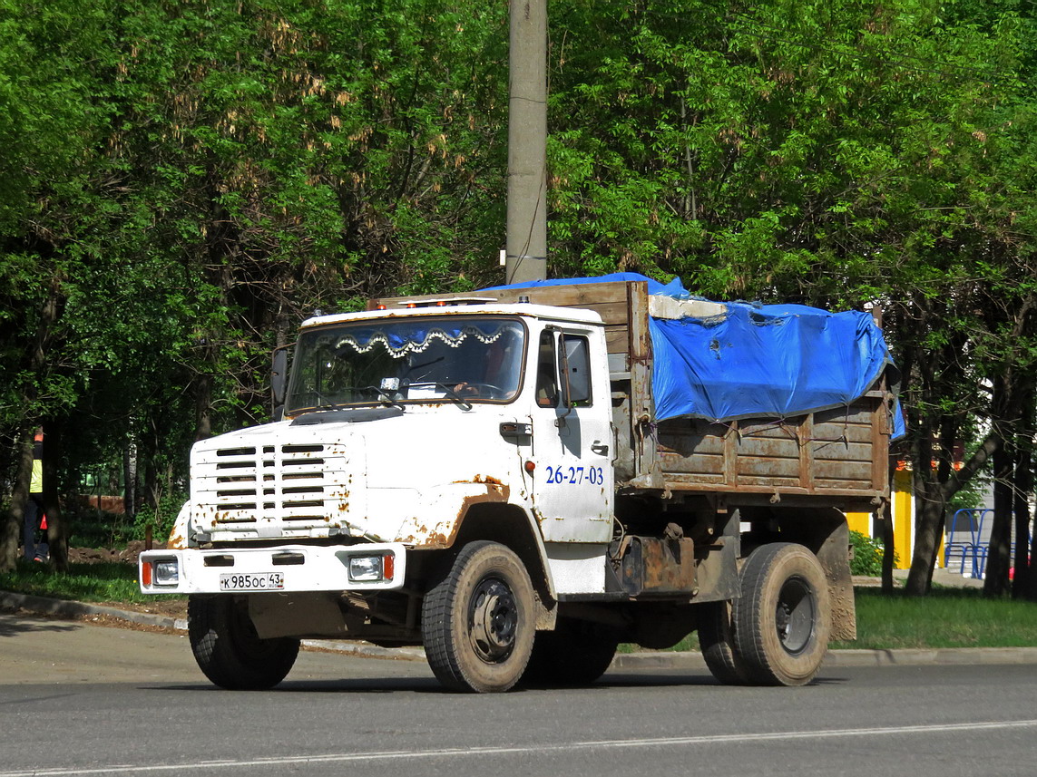 Кировская область, № К 985 ОС 43 — ЗИЛ-452632
