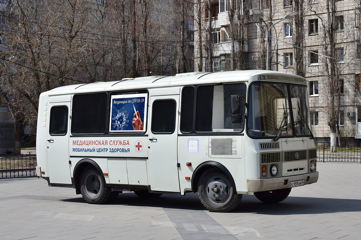 Волгоградская область, № С 959 ОМ 34 — ПАЗ-32053