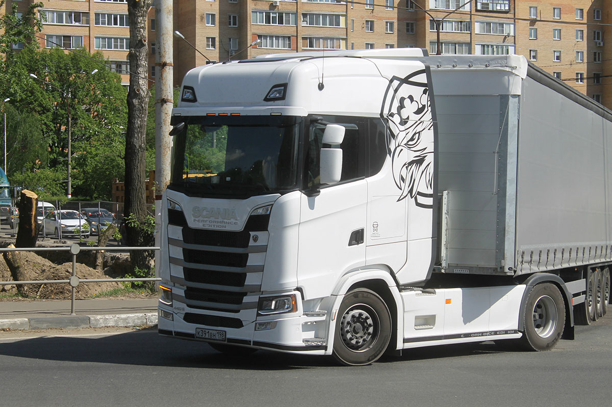Санкт-Петербург, № К 391 ВН 198 — Scania ('2016) S440