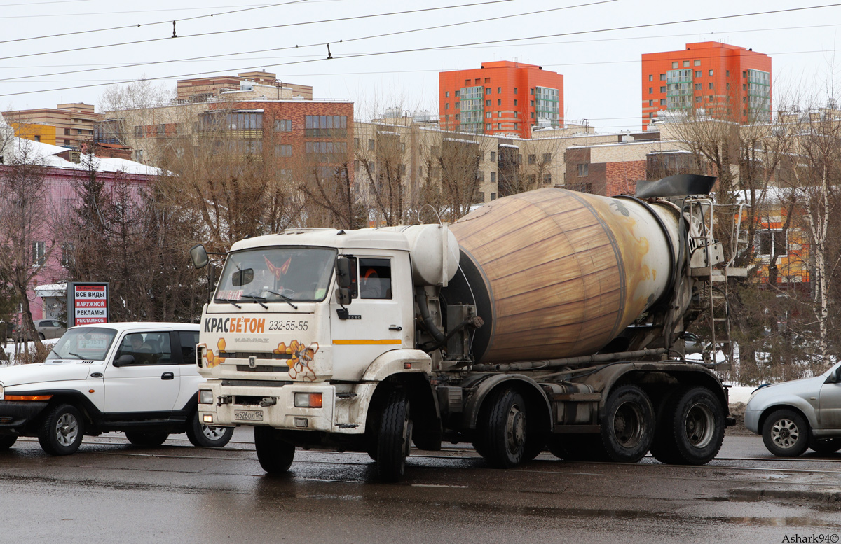 Красноярский край, № Н 526 ОК 124 — КамАЗ-6540-L4(19)