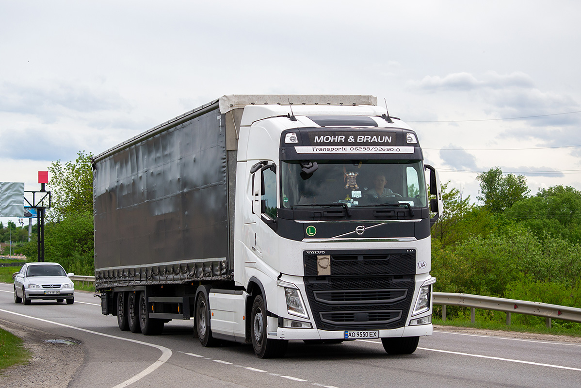Закарпатская область, № АО 9550 ЕХ — Volvo ('2012) FH.460
