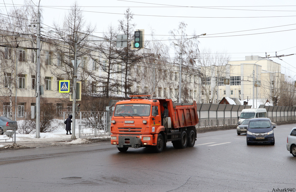 Красноярский край, № О 464 ОВ 124 — КамАЗ-65115-L4(19)