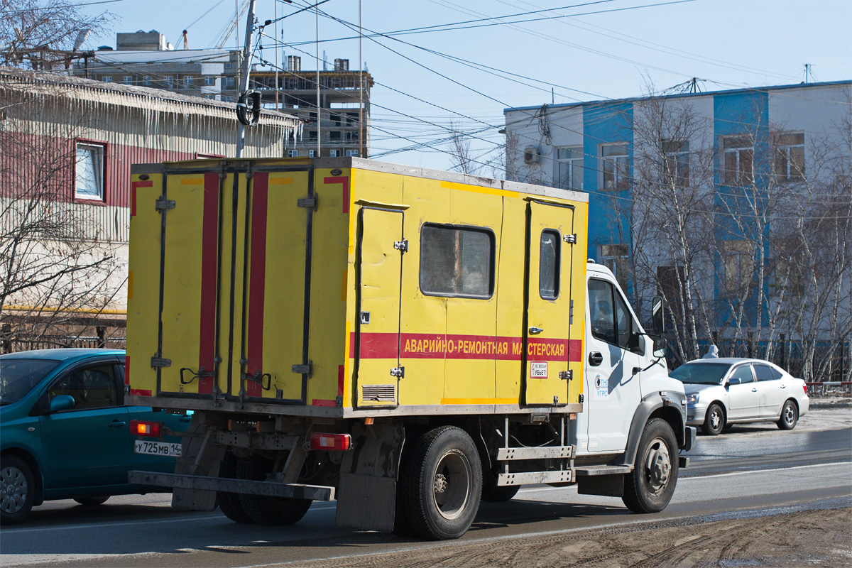 Саха (Якутия), № У 725 МВ 14 — ГАЗ-C41R13