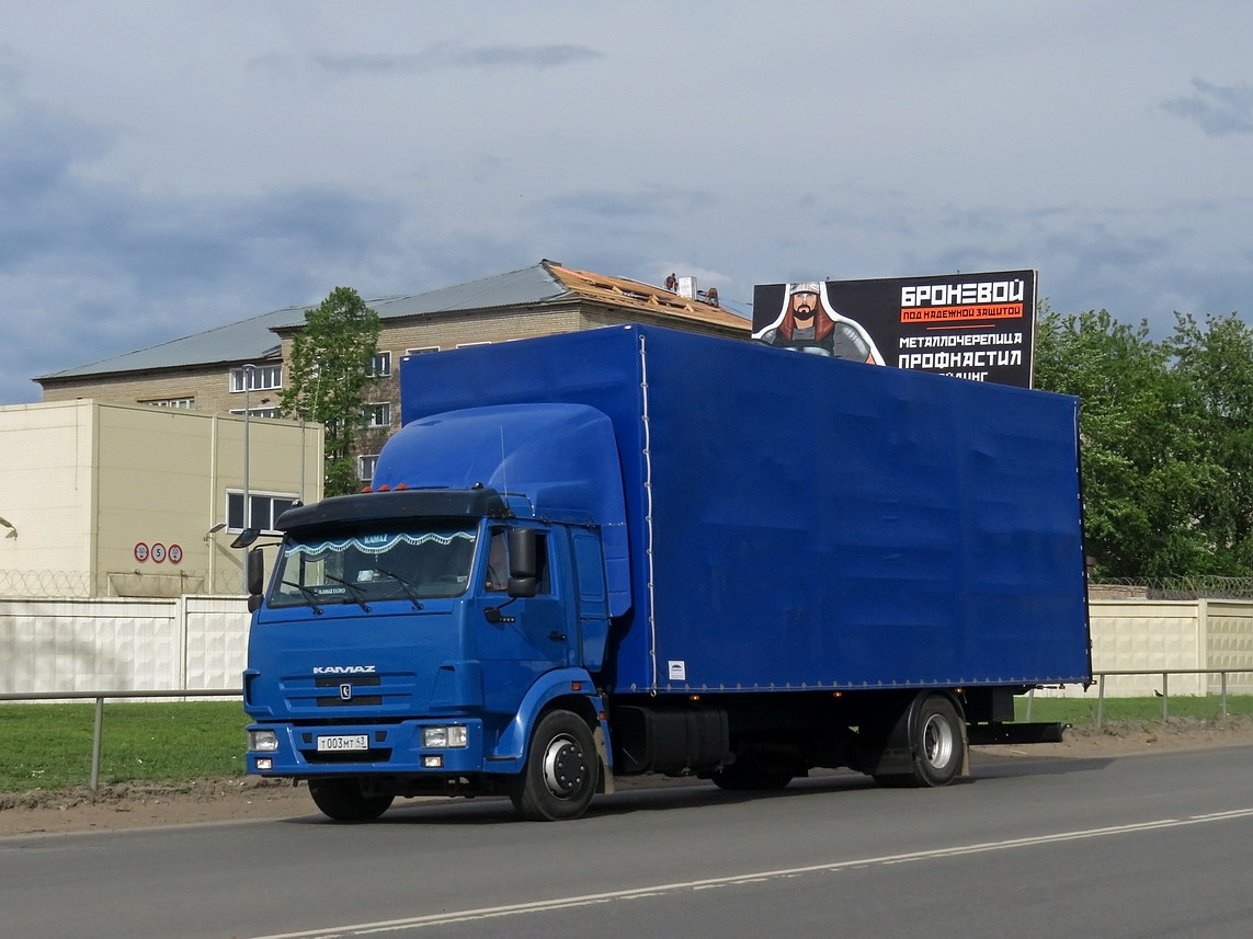 Кировская область, № Т 003 МТ 43 — КамАЗ-5308-D3(97)