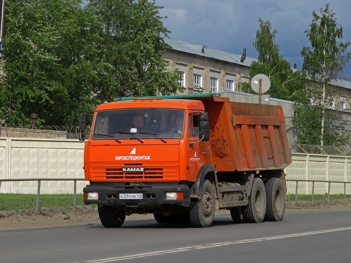 Кировская область, № О 594 МК 43 — КамАЗ-65115-D3(97)