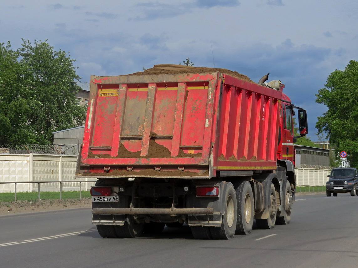 Кировская область, № Н 450 ТА 43 — MAN TGS 41.400