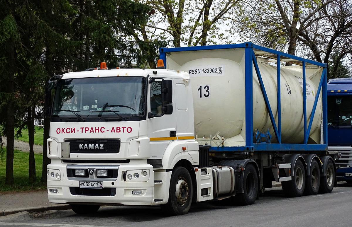 Санкт-Петербург, № У 055 АО 178 — КамАЗ-5490-S5(87)